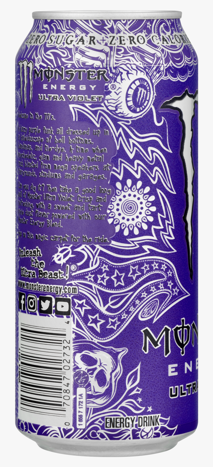 Energético Monster Ultra Violet, HD Png Download