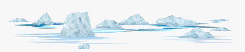 Cryodragon Slider Icebergs With Ripples In Water 1300w - Iceberg, HD Png Download