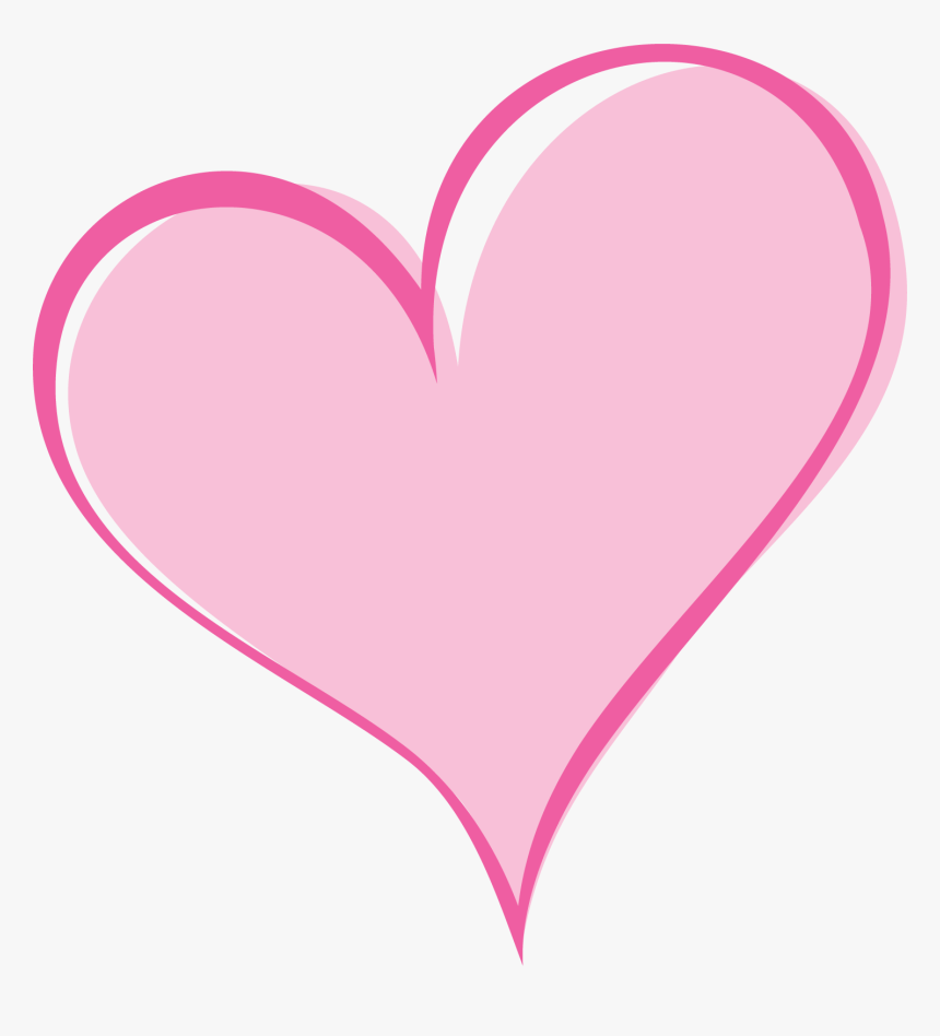 卡通 愛心, HD Png Download