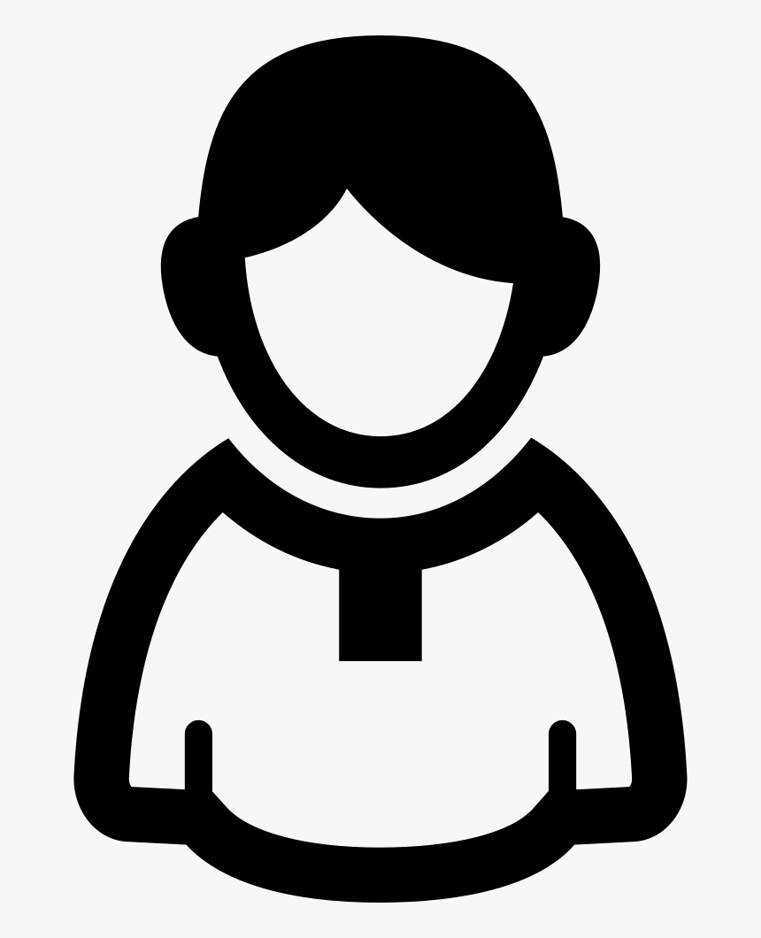 Person With Shirt - Icon, HD Png Download