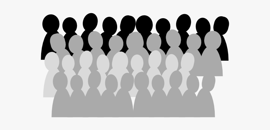 Crowd - Clipart Of Crowd, HD Png Download