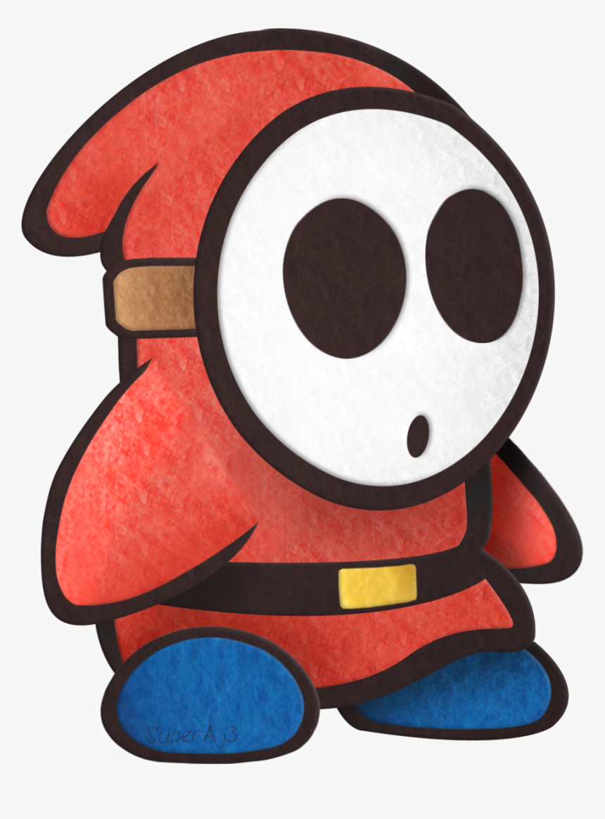 Picture Black And White Download Images Of Paper Spacehero - Super Paper Mario Shy Guy, HD Png Download