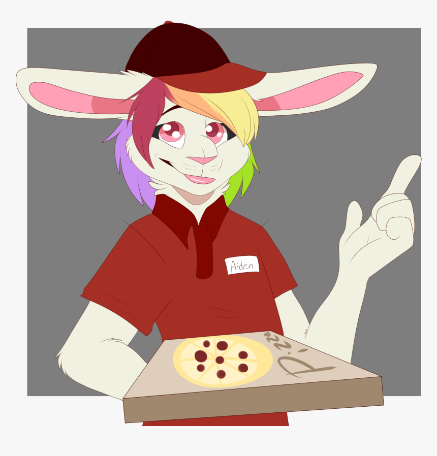 Pizza Delivery - Cartoon, HD Png Download