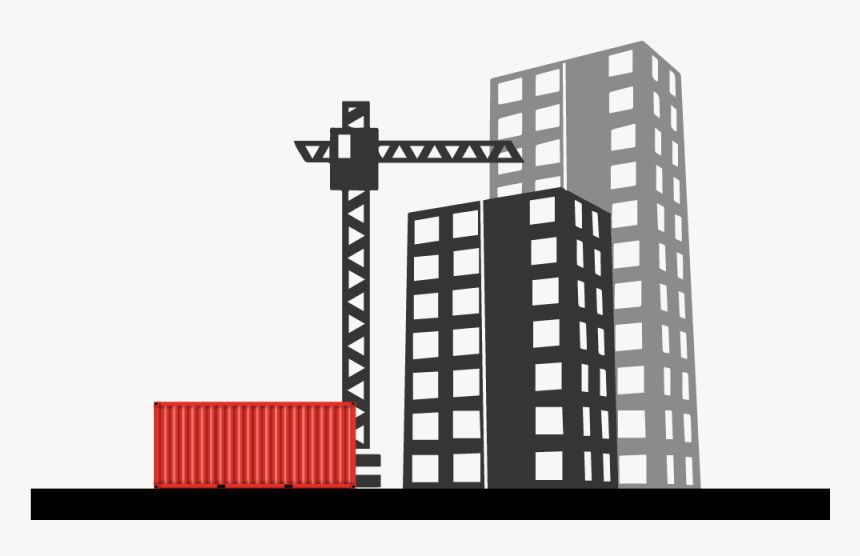 Office Construction - Commercial Building, HD Png Download