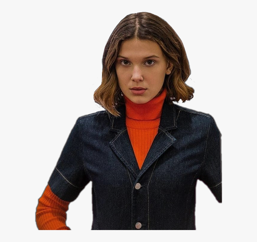 #eleven #once #el #ce #011 #strangerthings #milliebobbybrown - Millie Bobby Brown, HD Png Download