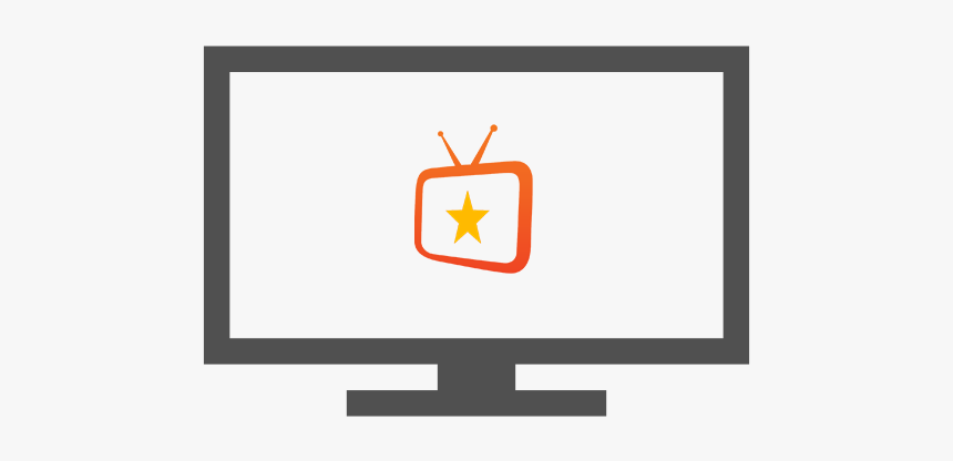 Star-tv - Led-backlit Lcd Display, HD Png Download