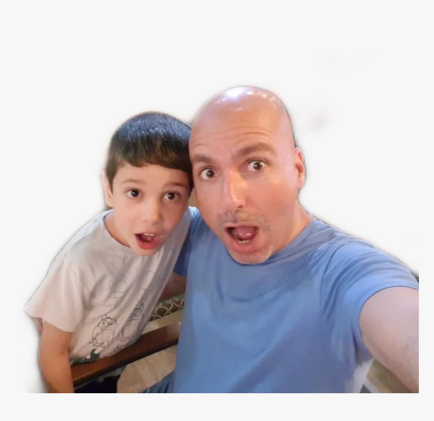 #surprised - Father, HD Png Download