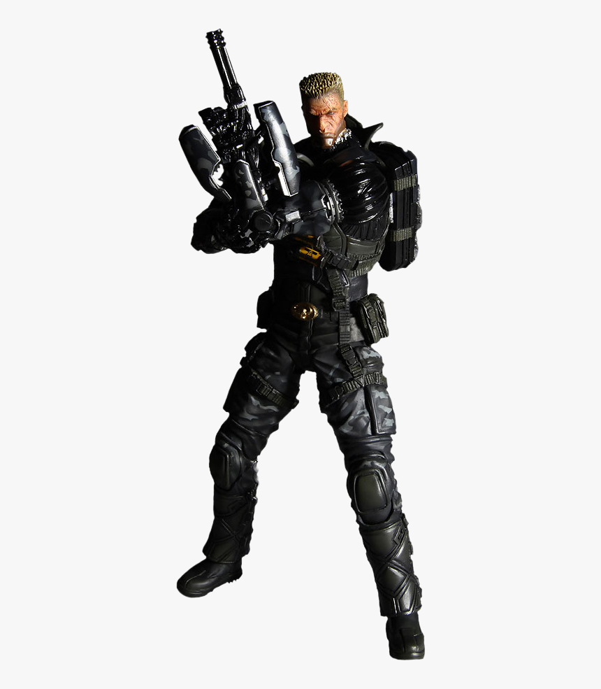 Deus Ex Human Revolution - Play Arts Kai Deus Ex, HD Png Download
