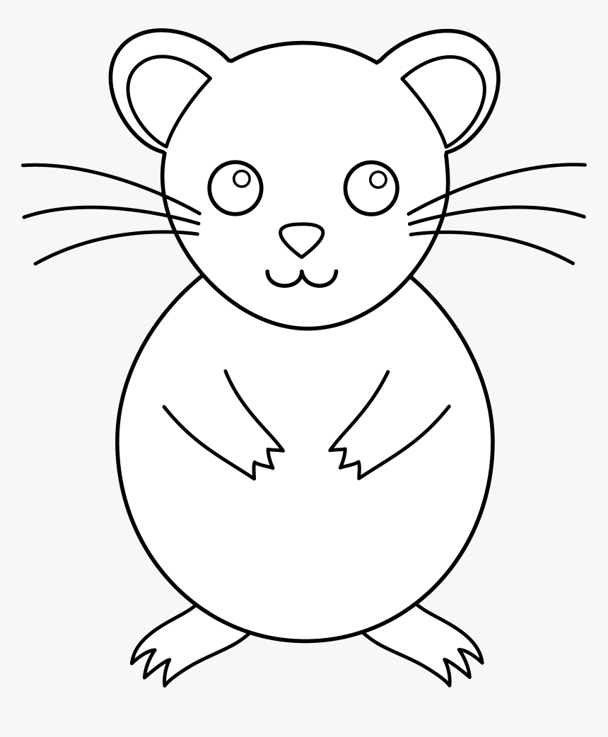 Hamster Transparent Draw, HD Png Download