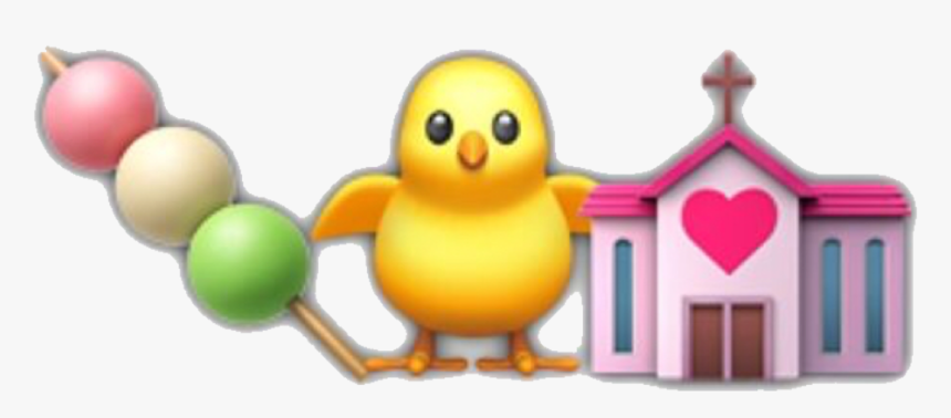 #emoji #emojis #duck #iphone #background #trendy #popular, HD Png Download