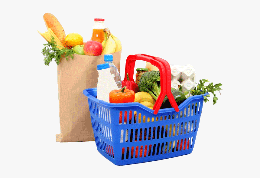 Groceries Delivered At Home Width 80% - Food Shopping Png, Transparent Png