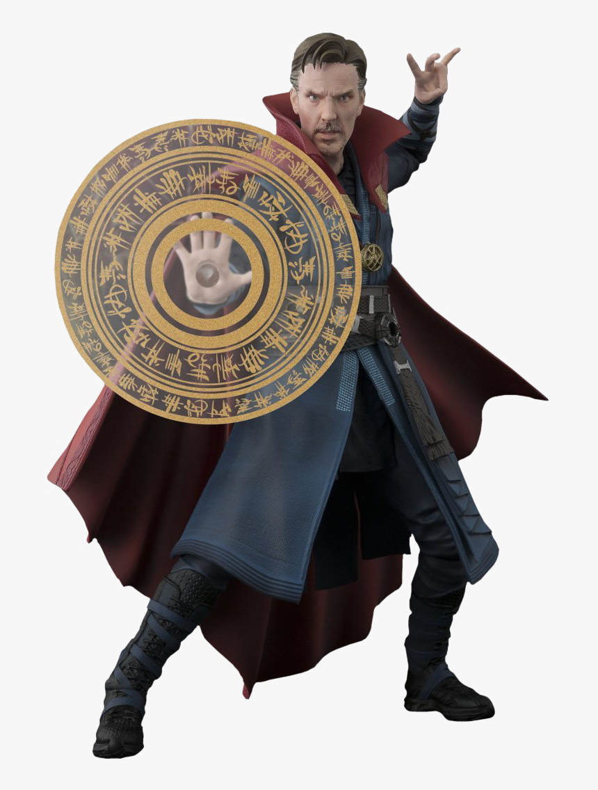 Doctor Strange & Burning Flame S - Sh Figuarts Doctor Strange Infinity War, HD Png Download