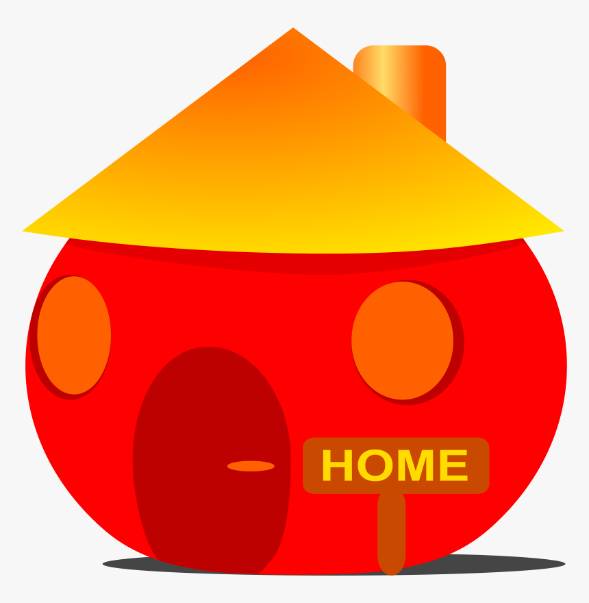 House Cartoon - Home Clip Art, HD Png Download