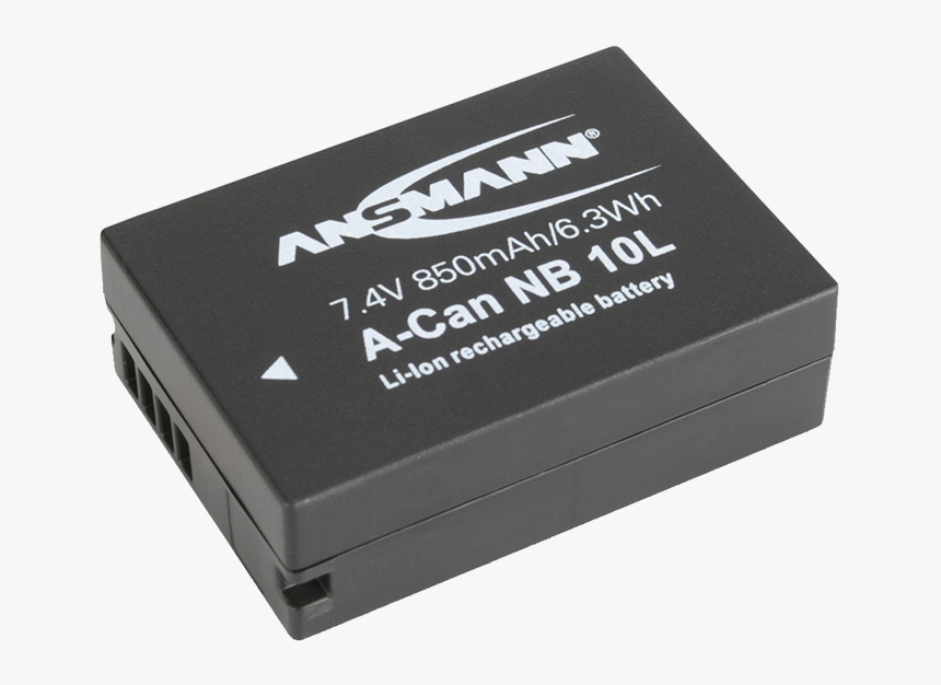 Ansmann Rechargeable For Canon Nb 10 L - Ssd Kingston A400 240gb, HD Png Download