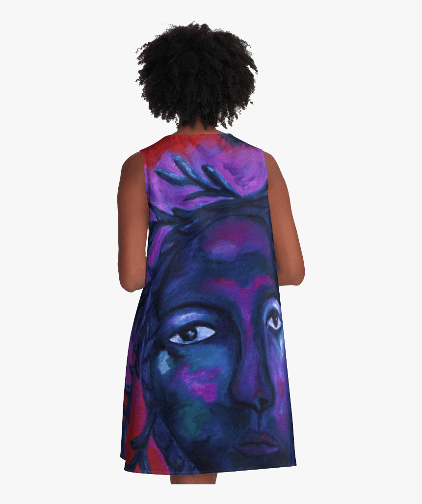 Mother Watching All, Crimson & Violet Compassion Oil - Afro, HD Png Download