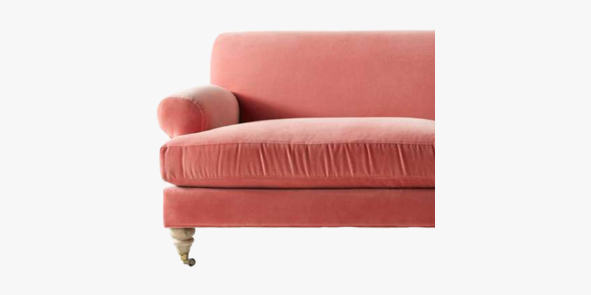 Velvet Sofa - Studio Couch, HD Png Download