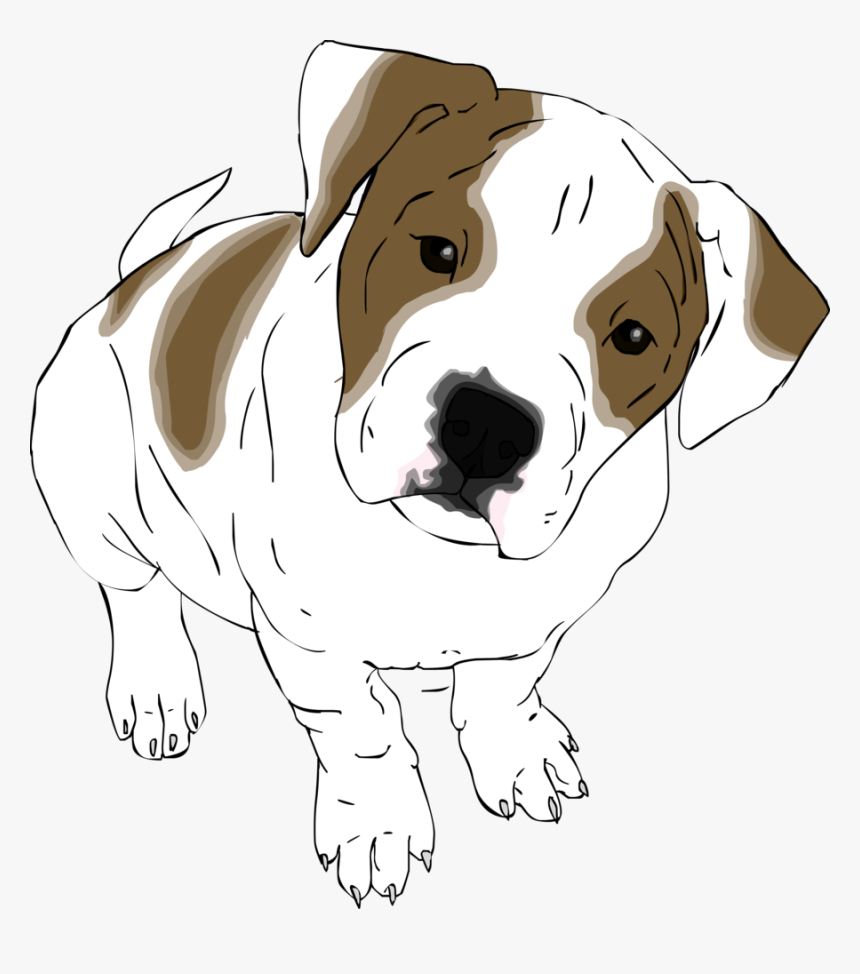 Clipart American Bulldog At Getdrawings - Free American Bulldog Clipart, HD Png Download