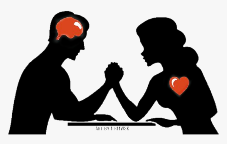 #intellect #interact #interest #invest #bebest #over - Battle Between Man And Woman, HD Png Download