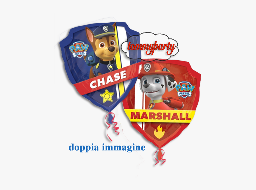 Paw Patrol Badge Balloon, HD Png Download