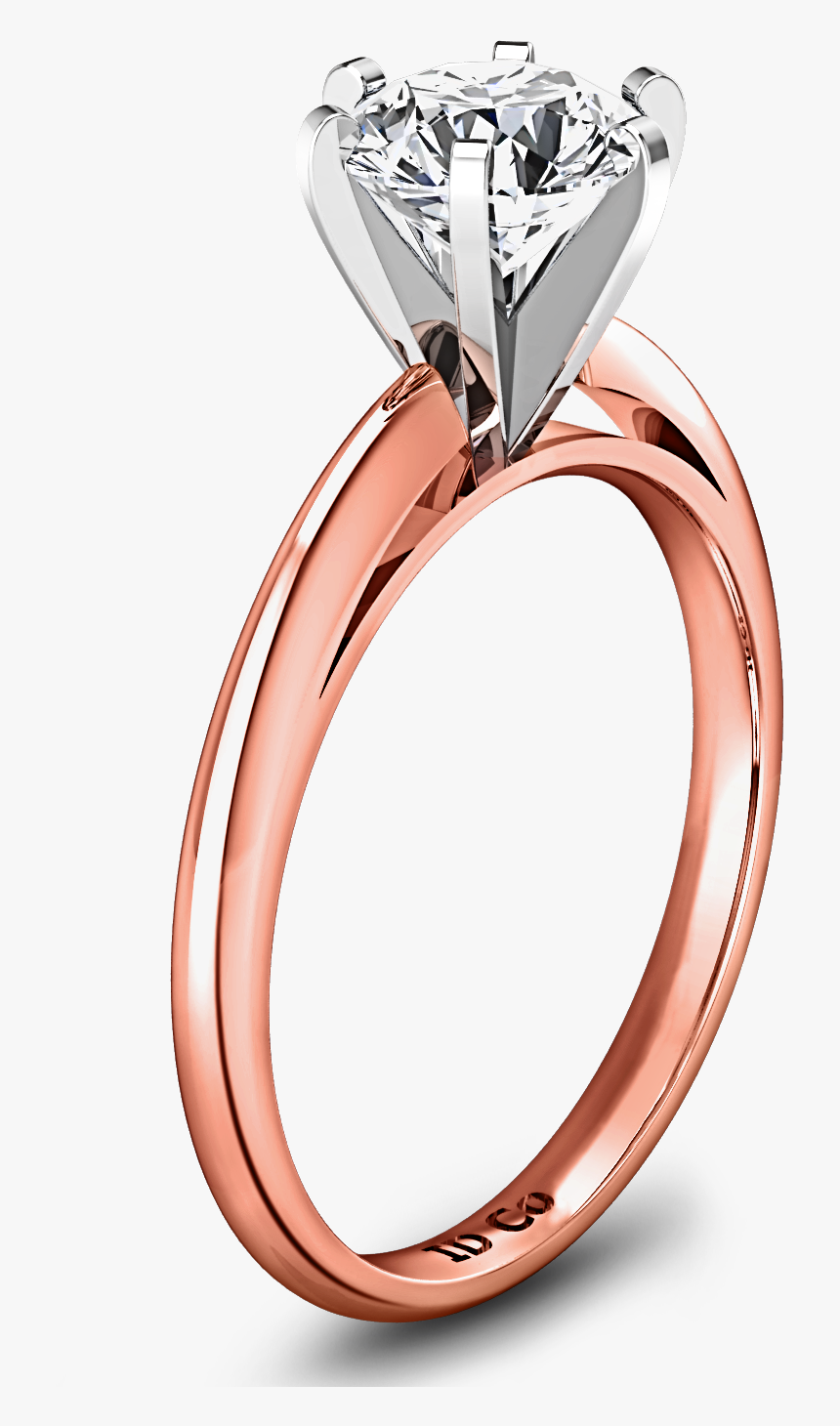 6 Prong Cathedral Solitaire, HD Png Download