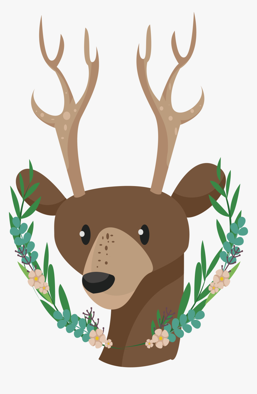 Transparent Antlers Clipart - Deer, HD Png Download