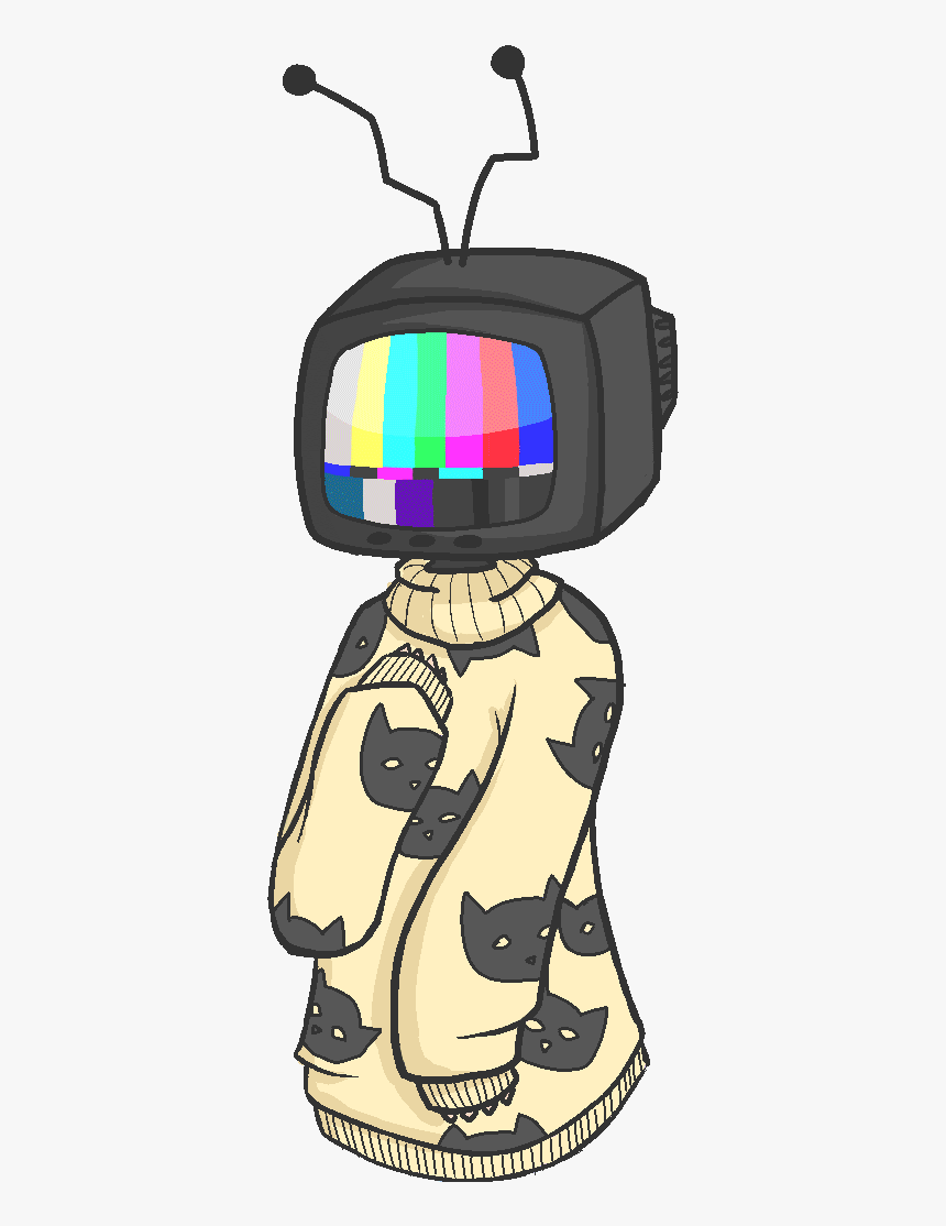 Animated Transparent Tv Gif, HD Png Download