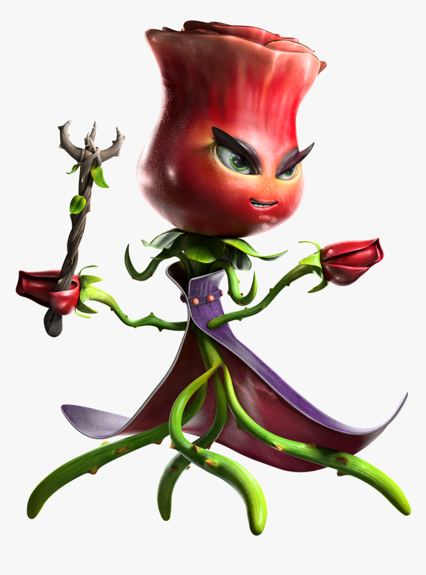 Planta Vs Zombie Rosa, HD Png Download