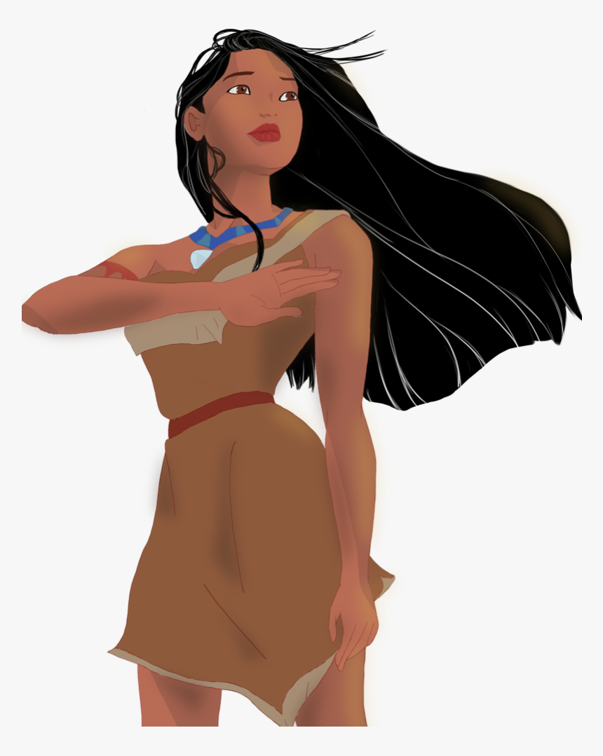 Pocahontas - Illustration, HD Png Download
