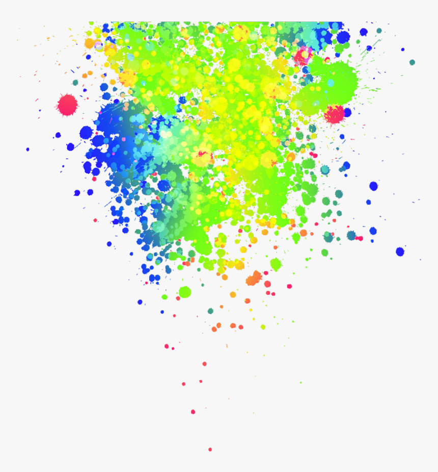 #colourful #colorful #paint #splash #splatter #paintspalsh - Illustration, HD Png Download