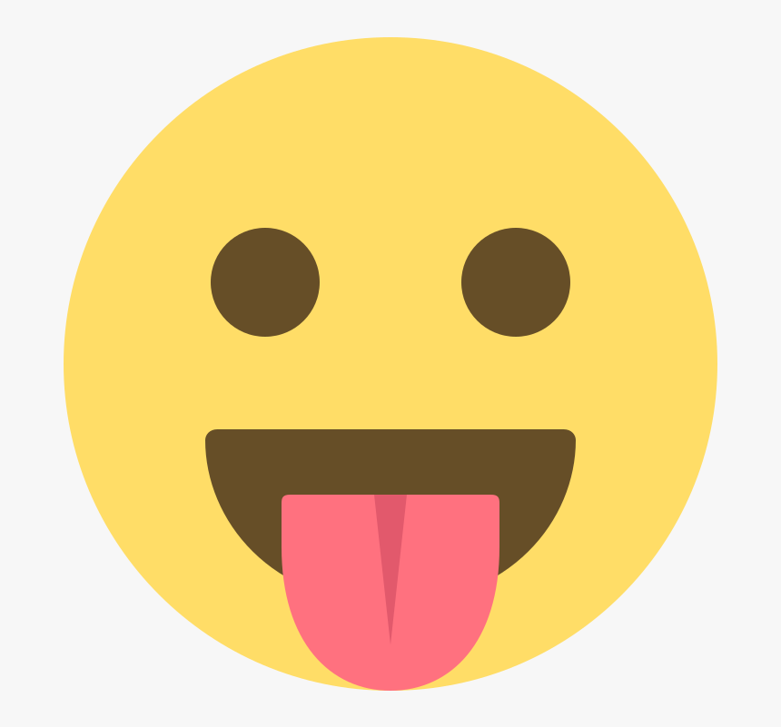 File - Emojione Slevi1 - Mit - Edu - Wikimedia Commons - Stuck Out Tongue Winking Eye Emoji, HD Png Download