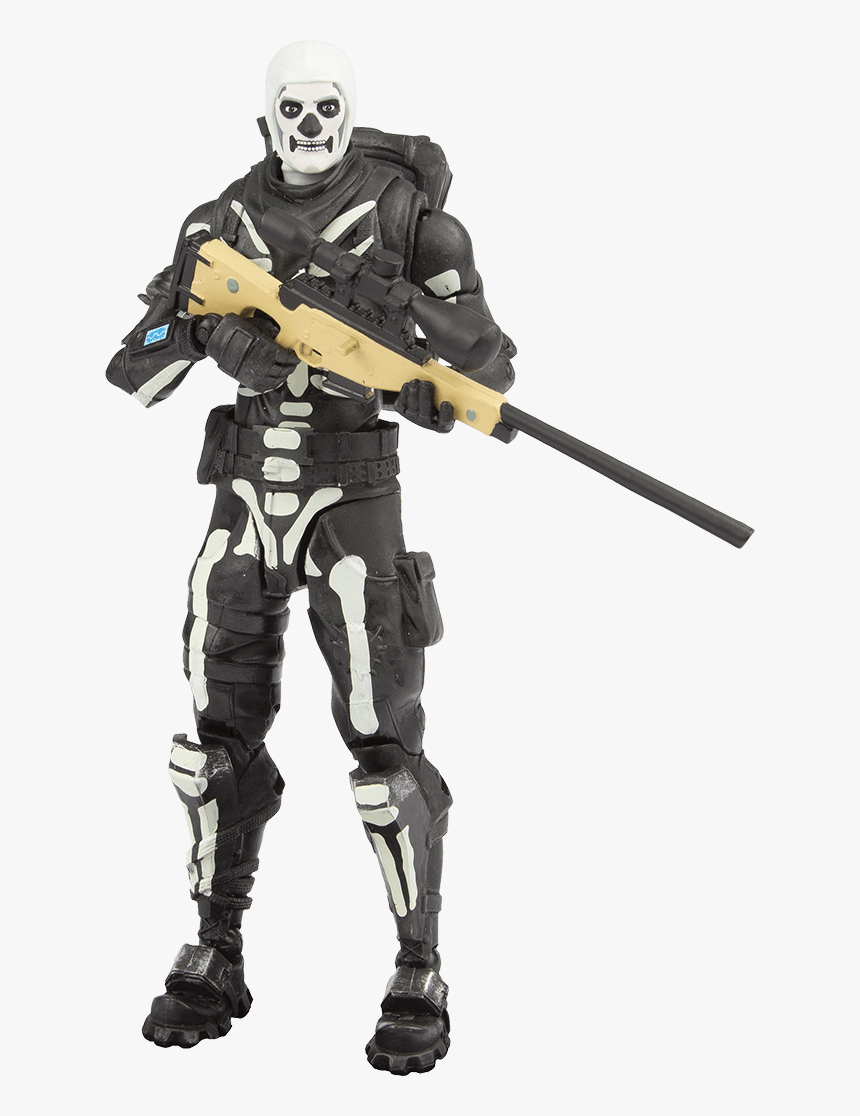 Fortnite Action Figure - Fortnite Skull Trooper Mcfarlane, HD Png Download
