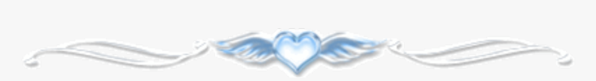 #angelcore #kawaii #cute #blue #aesthetic #border #heart - Body Jewelry, HD Png Download