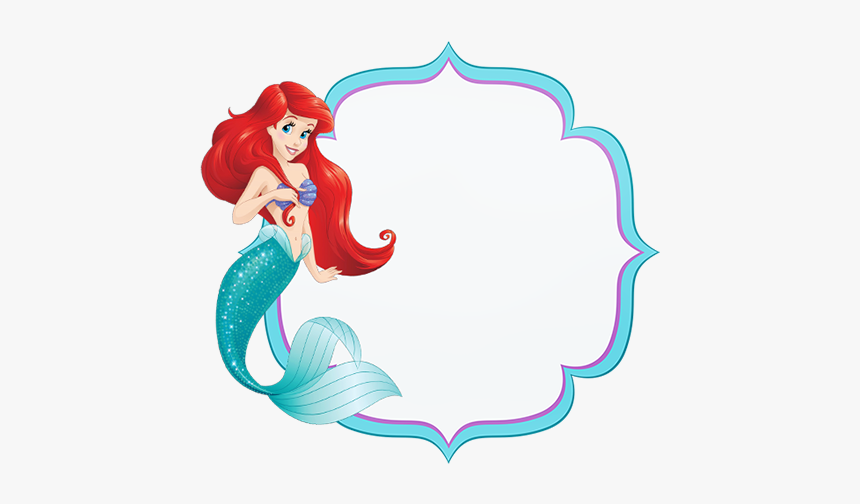 Frames Pequena Sereia Png, Transparent Png