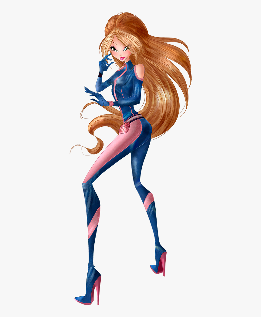 Outfit Png - World Of Winx Flora Spy, Transparent Png