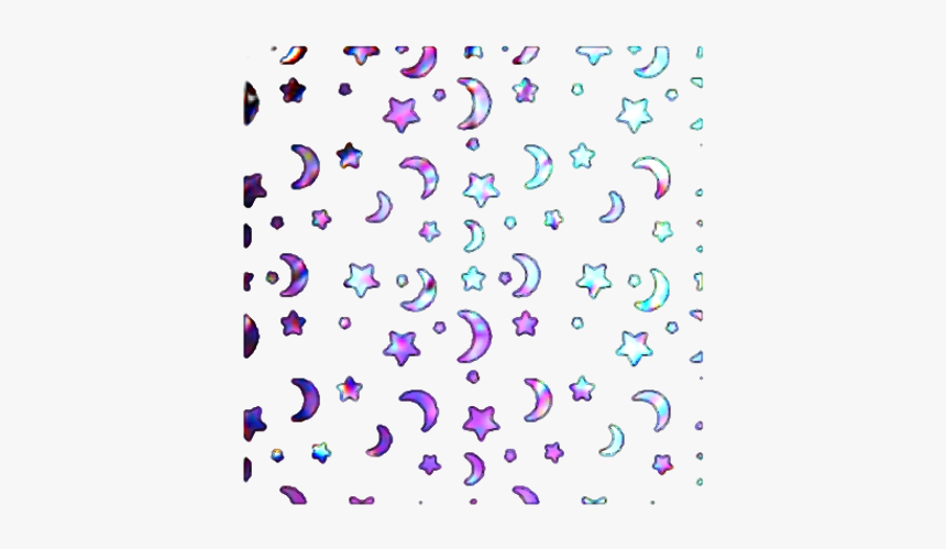 #galaxy #hearts #heart #moon #moons #star #stars #edit - Lilac, HD Png Download