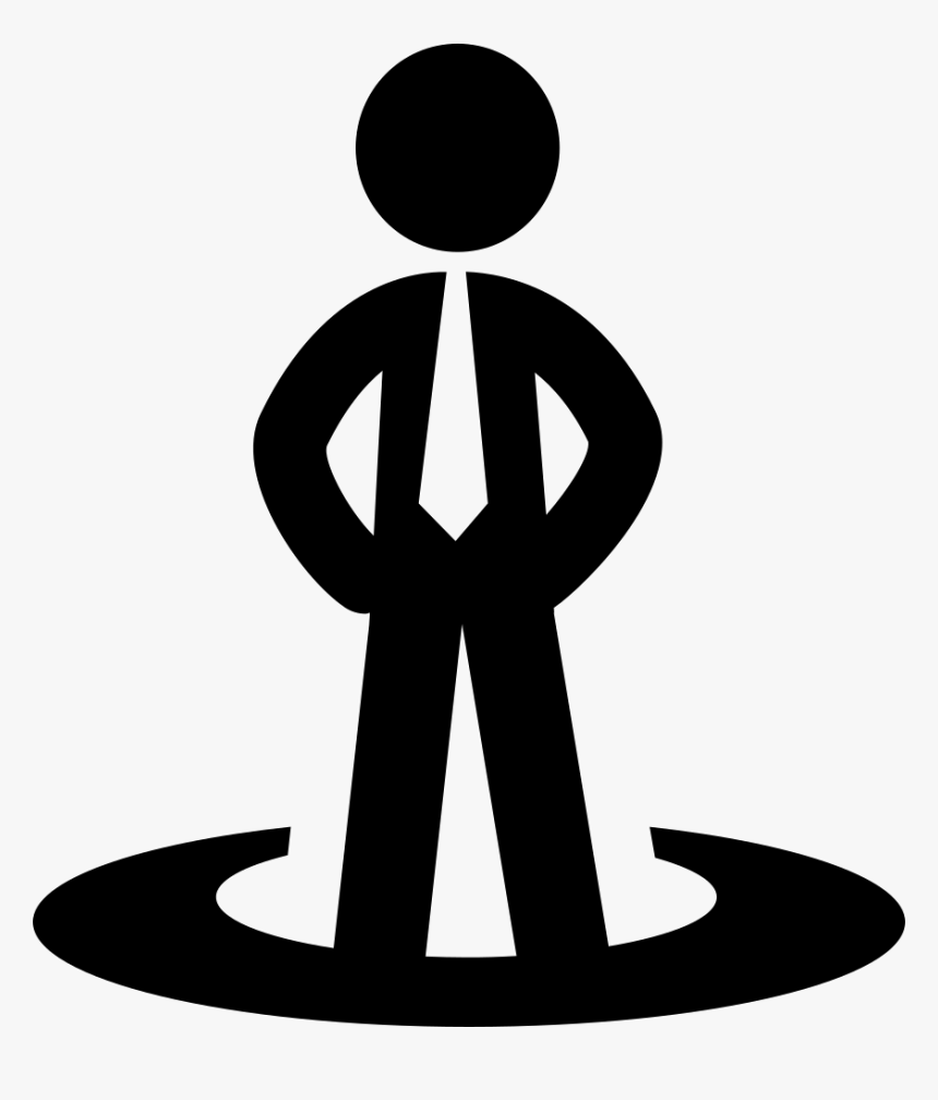 Png File Svg - Persona Con Bolsa De Dinero, Transparent Png