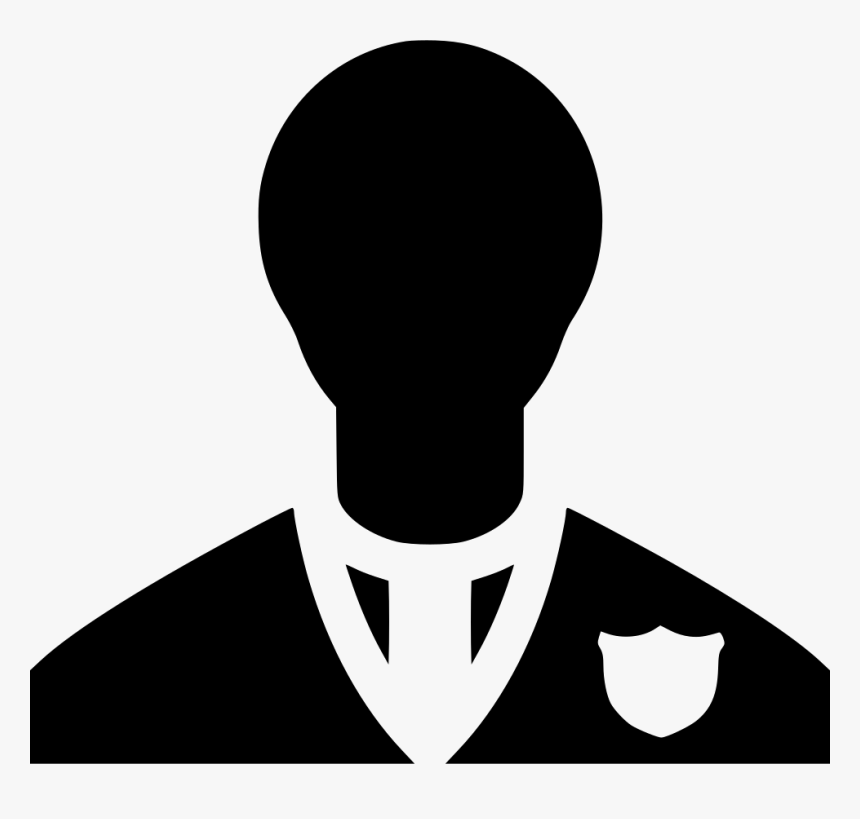 Transparent Policeman Png - Business Person Icon Png, Png Download