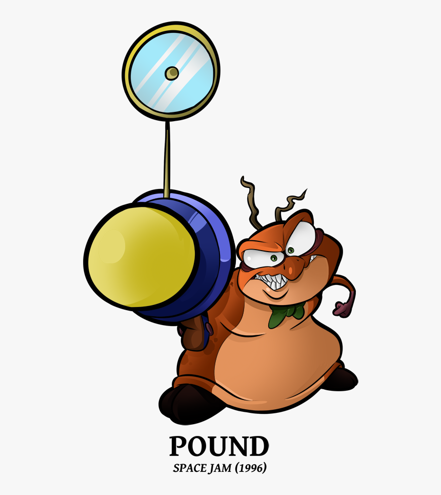 1996 Aliens Vs Monstars - Space Jam Monstars Pound, HD Png Download