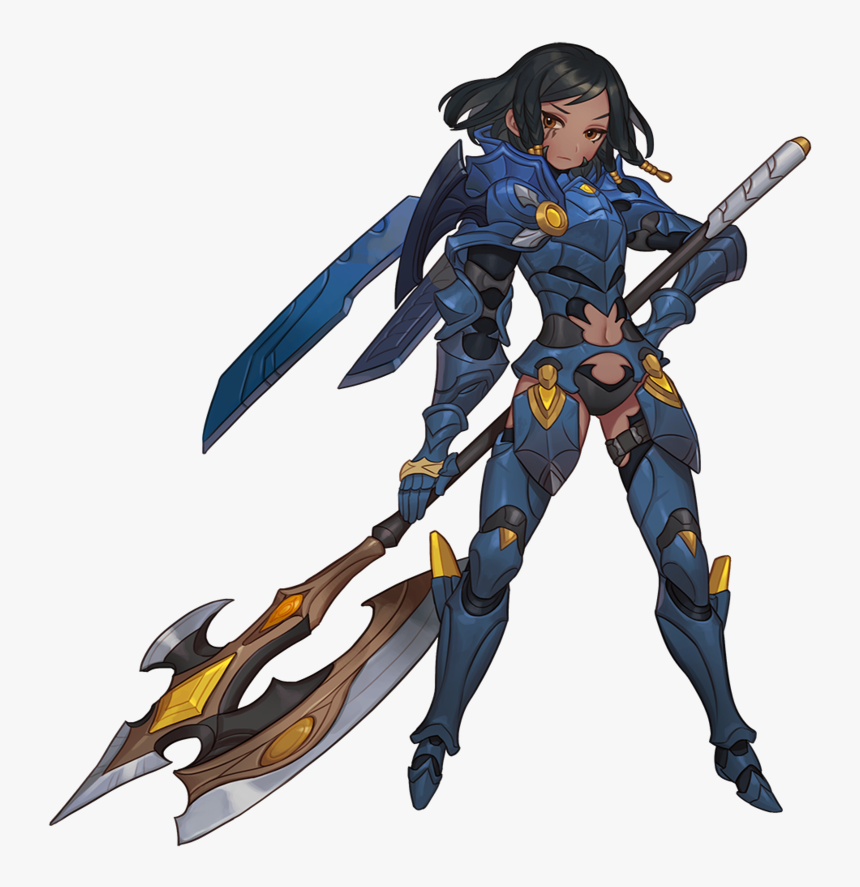 Mercy - Overwatch Characters As Fantasy Heroes, HD Png Download