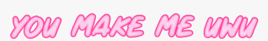 #uwu #softaesthetic #pink #pinkaesthetic #pinkwords - Lilac, HD Png Download