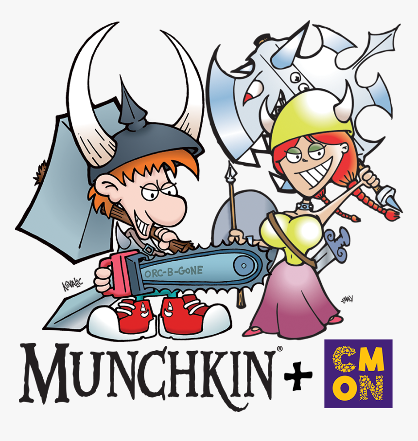 Cmon And Steve Jackson Games Partner For Munchkin Board - Munchkin Steve Jackson, HD Png Download