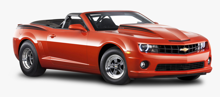 Red Camaro Car Png - Chevrolet Corvette And Camaro, Transparent Png