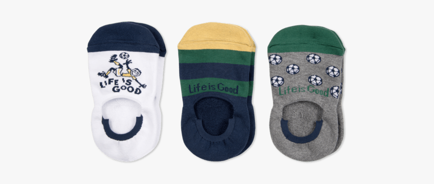 3-pack Boys Jake Soccer Cushioned Invisible No Show - Sock, HD Png Download