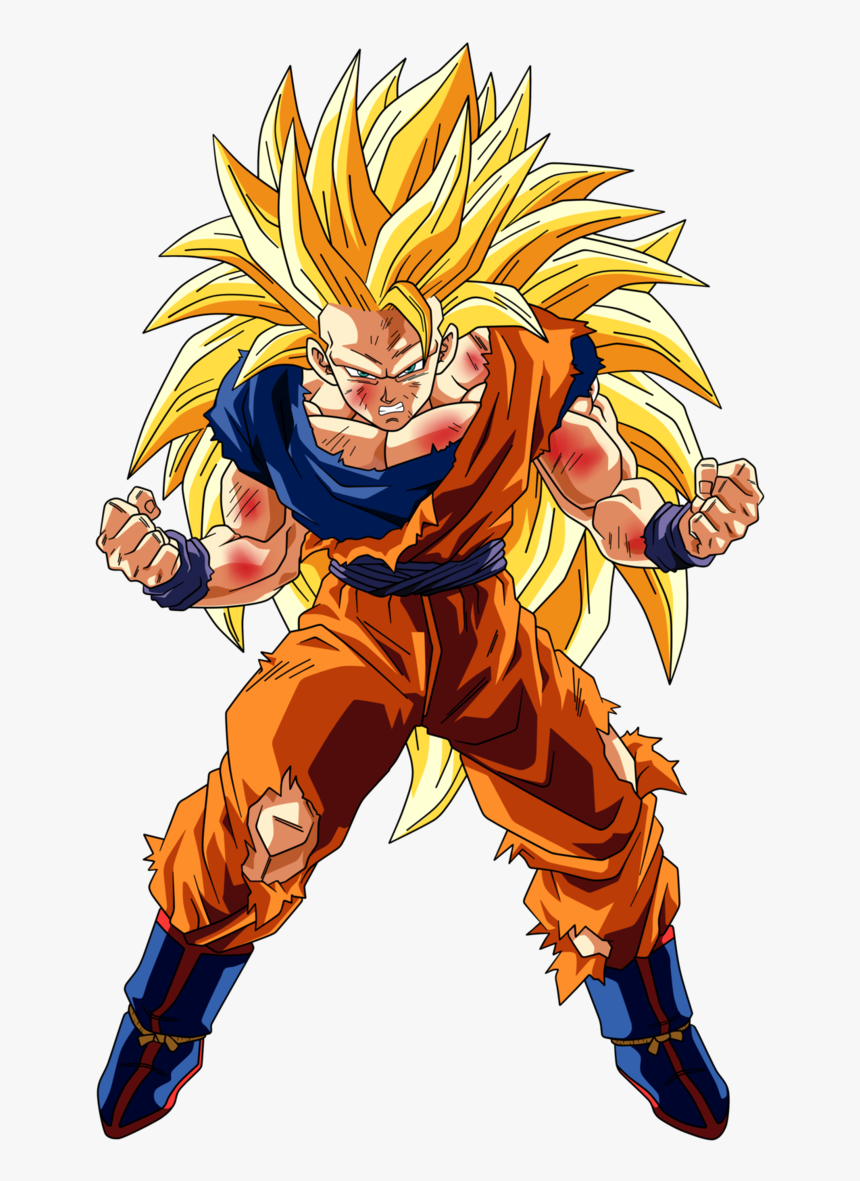 Songoku Super Saiyan 3, HD Png Download