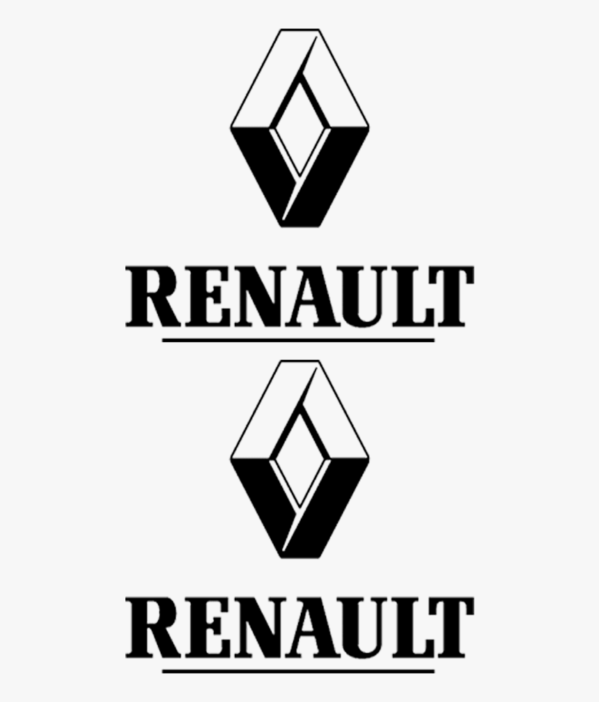 Pegatinas Para Coche Renault Logo Y Nombre - Sign, HD Png Download