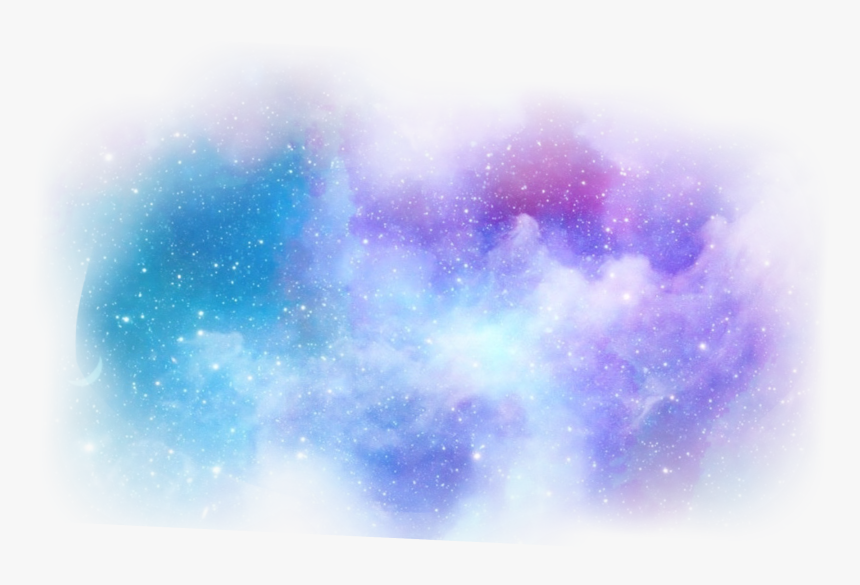 Another Sticker Made Out Of My Recent Post - Blue Sparkly Cloud Png, Transparent Png