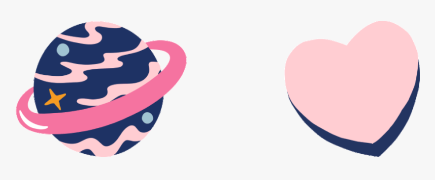 Heart Planet, HD Png Download