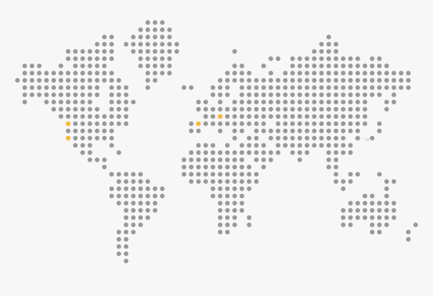 Dotted World Map Png, Transparent Png