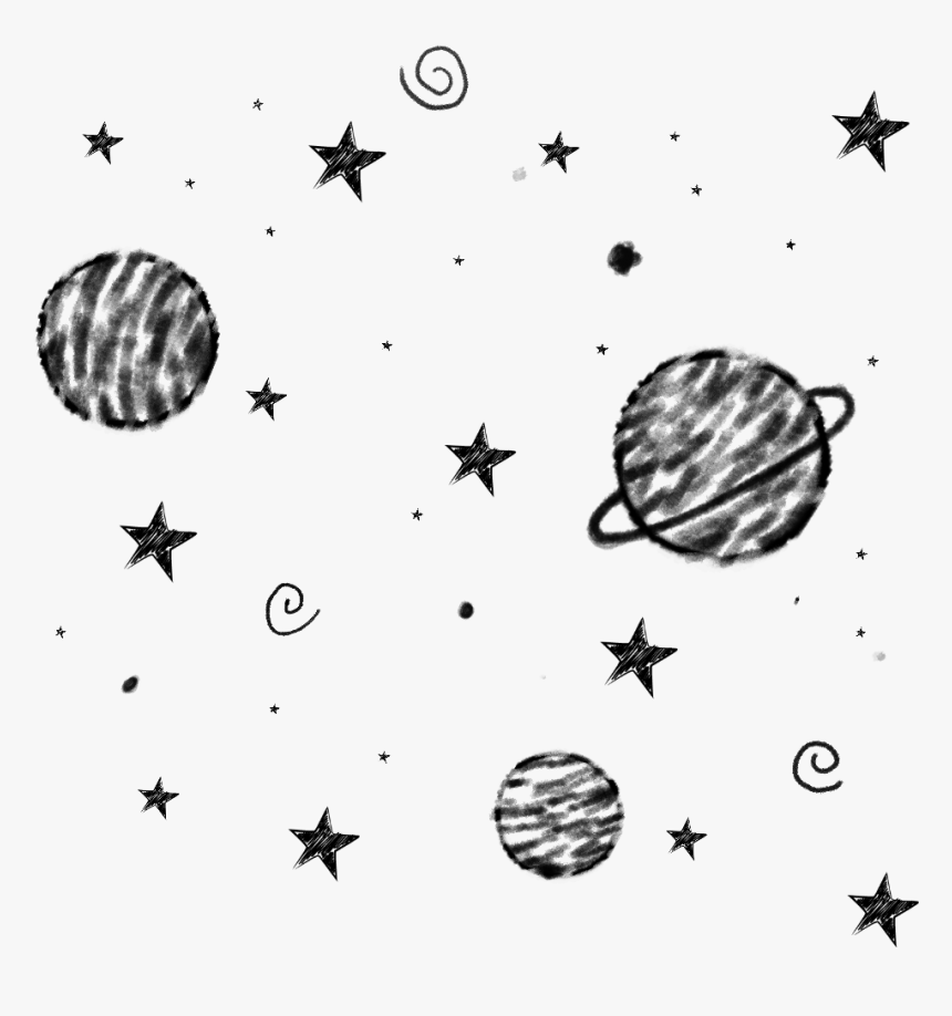 #universe #planet #stars #planetas #espacio #galaxia - Drawing, HD Png Download