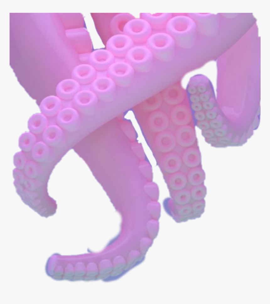 #vaporwave #octopus #aesthetic #vaporwaveaesthetic - Animal Figure, HD Png Download